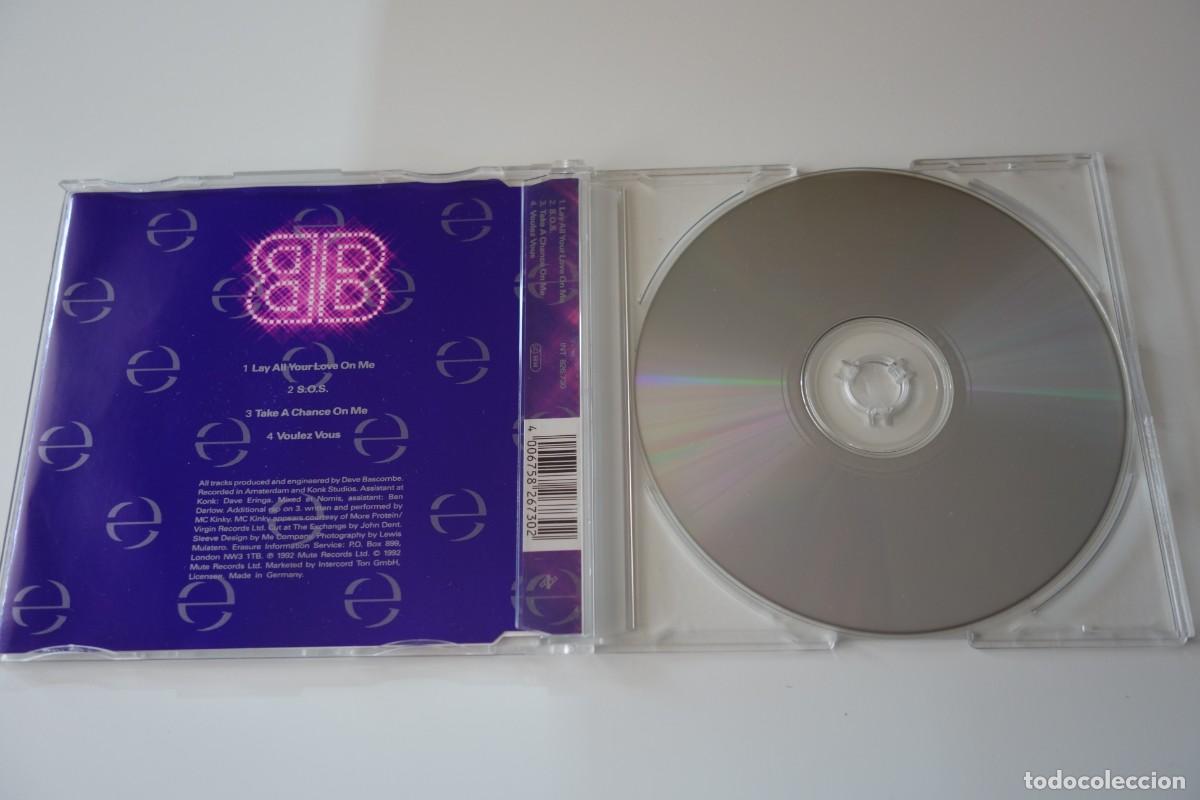 CDs de m&uacute;sica: ERASURE: Abba-esque. CD single ALEM&Aacute;N parte 1. CDMUTE144 - Foto 2