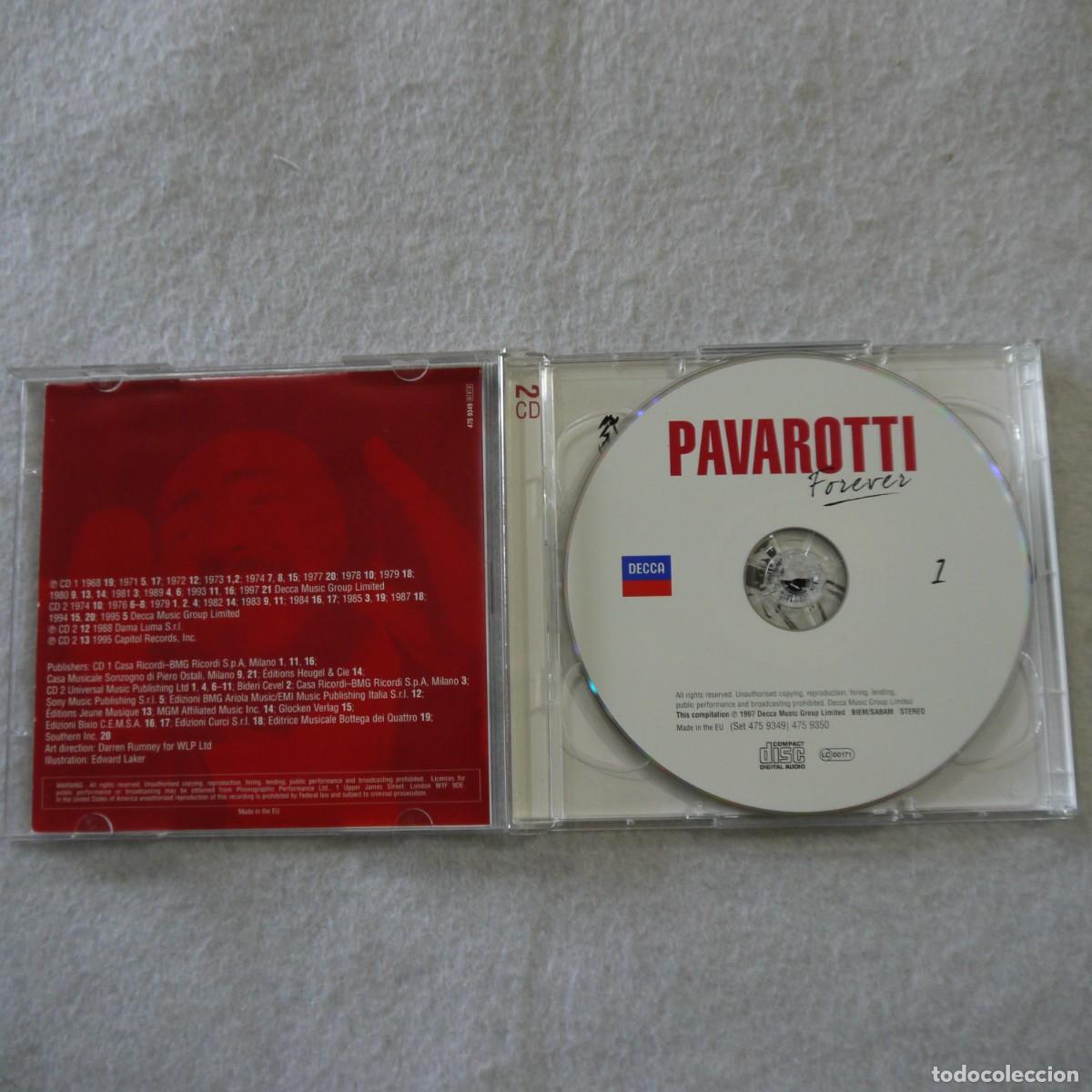 CDs de m&uacute;sica: PAVAROTTI - FOREVER - 2 CD 2007 - Foto 2