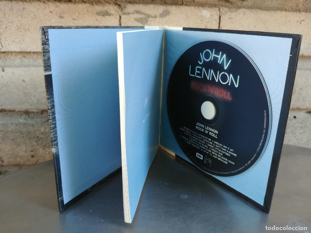 CDs de m&uacute;sica: JOHN LENNON-CD + LIBRETO ROCK N ROLL - Foto 2