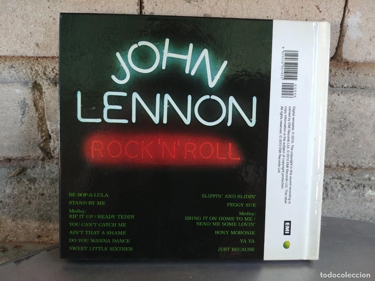 CDs de m&uacute;sica: JOHN LENNON-CD + LIBRETO ROCK N ROLL - Foto 3