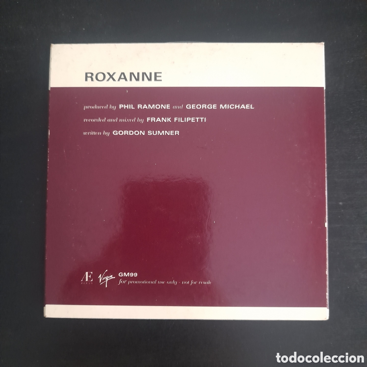 CDs de m&uacute;sica: George Michael &ndash; Roxanne. CD, Single, Promo 1999 UK - Foto 2