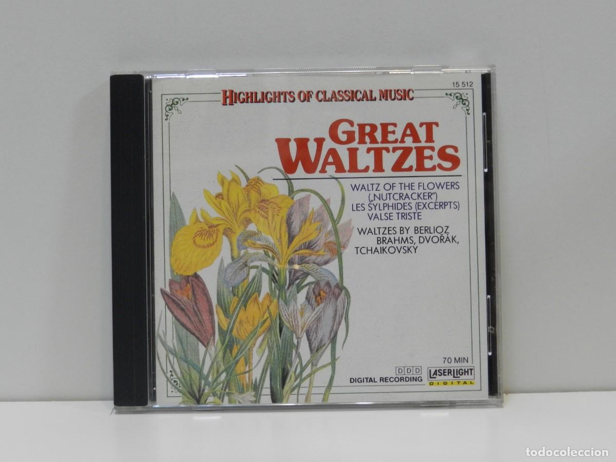 CDs de m&uacute;sica: DISCO CD. Great Waltzes. COMPACT DISC. - Foto 1