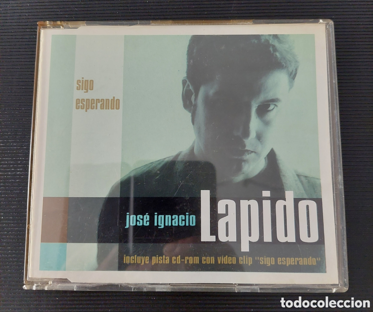 CDs de m&uacute;sica: Jos&eacute; Ignacio Lapido CD single Sigo esperando 091 - Foto 1