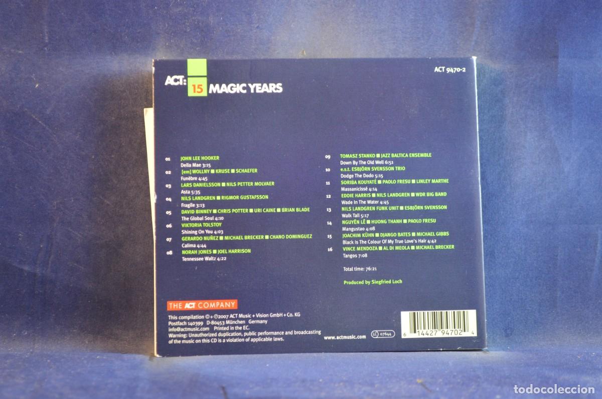 CDs de m&uacute;sica: VARIOUS &ndash; ACT: 15 MAGIC YEARS 1992-2007 - CD - Foto 2