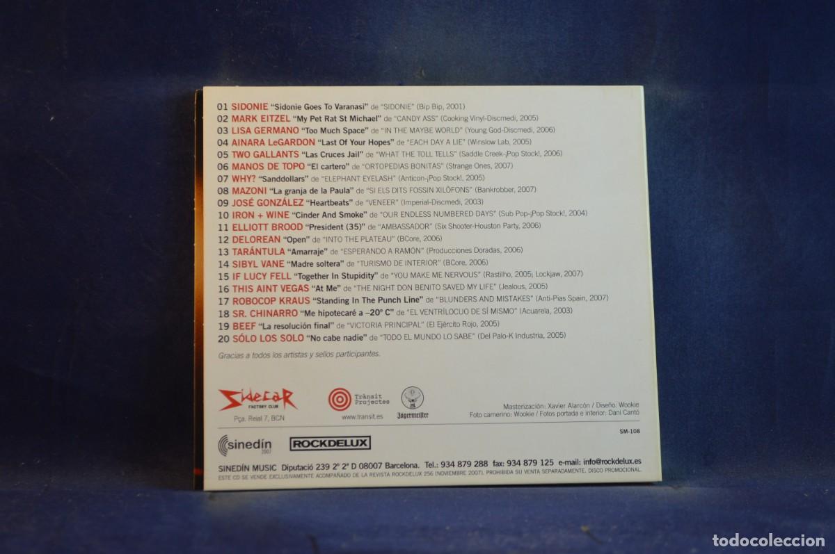 CDs de m&uacute;sica: VARIOUS &ndash; SIDECAR: TINC 25 ANYS - CD - Foto 2