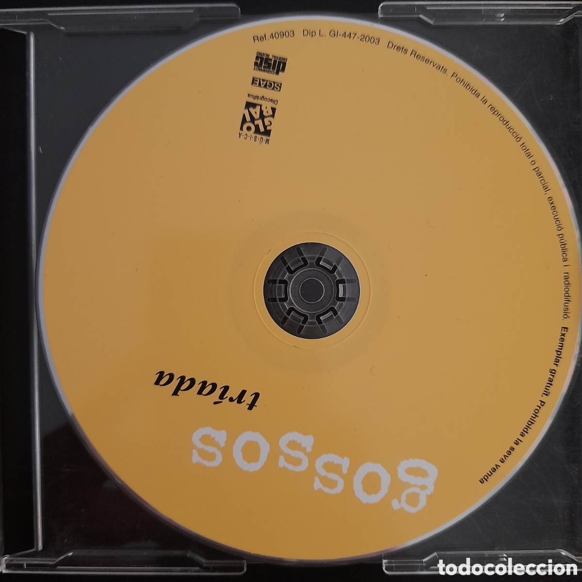 CDs de m&uacute;sica: Gossos &ndash; Tr&iacute;ada. CD, Single, Promo, Slim Case - Foto 3