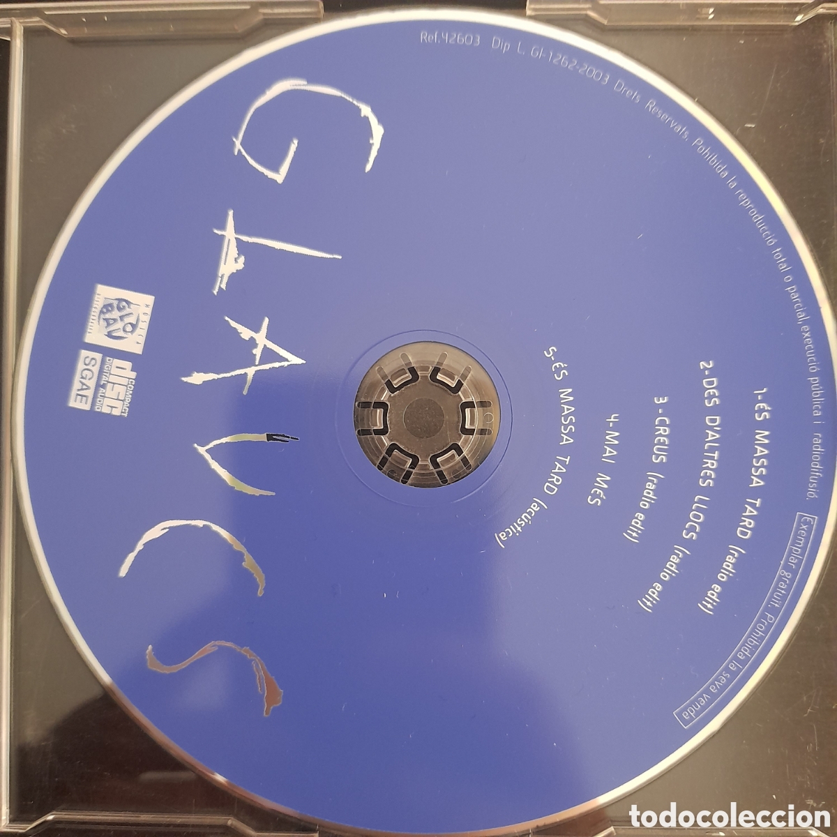 CDs de m&uacute;sica: Glaucs &ndash; Singles. CD, Single, Compilation, Promo, Slim Case - Foto 3