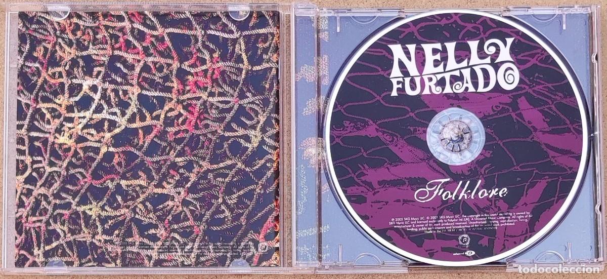 CDs de m&uacute;sica: NELLY FURTADO - FOLKLORE (CD) 2003 - 13 TEMAS - Foto 2