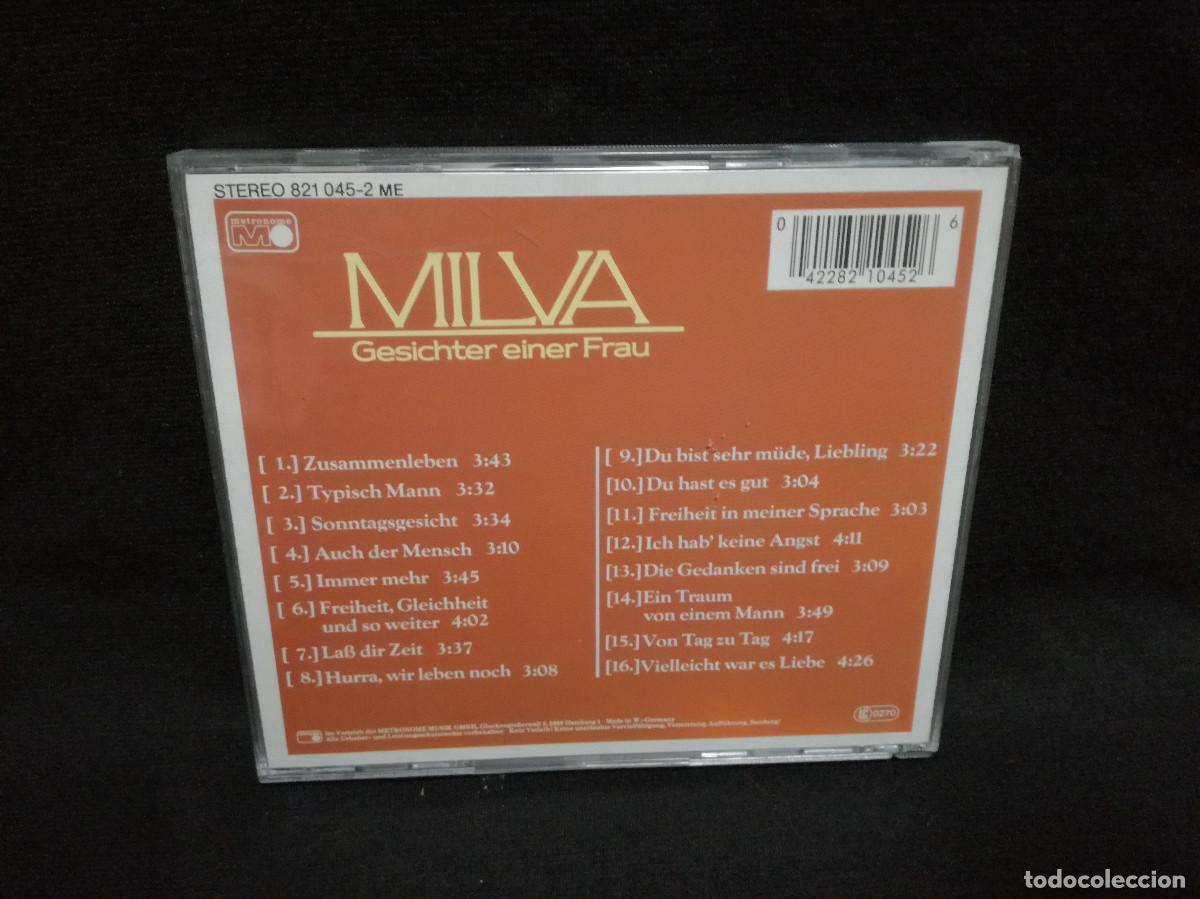 CDs de m&uacute;sica: CD - MILVA - GESICHTER EINER FRAU - Foto 2