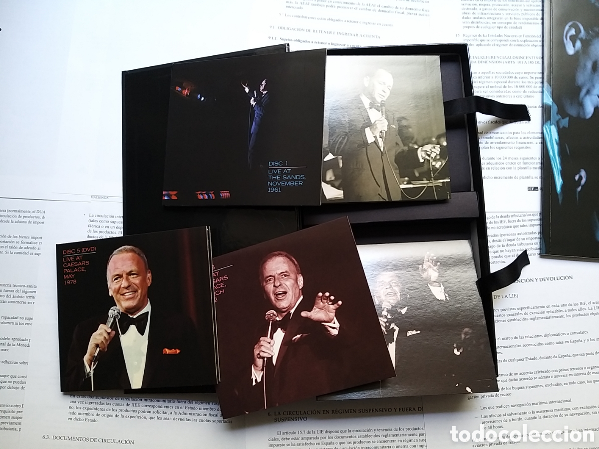 CDs de m&uacute;sica: FRANK SINATRA - VEGAS - 4 CD + 1 DVD BOX SET - Foto 9