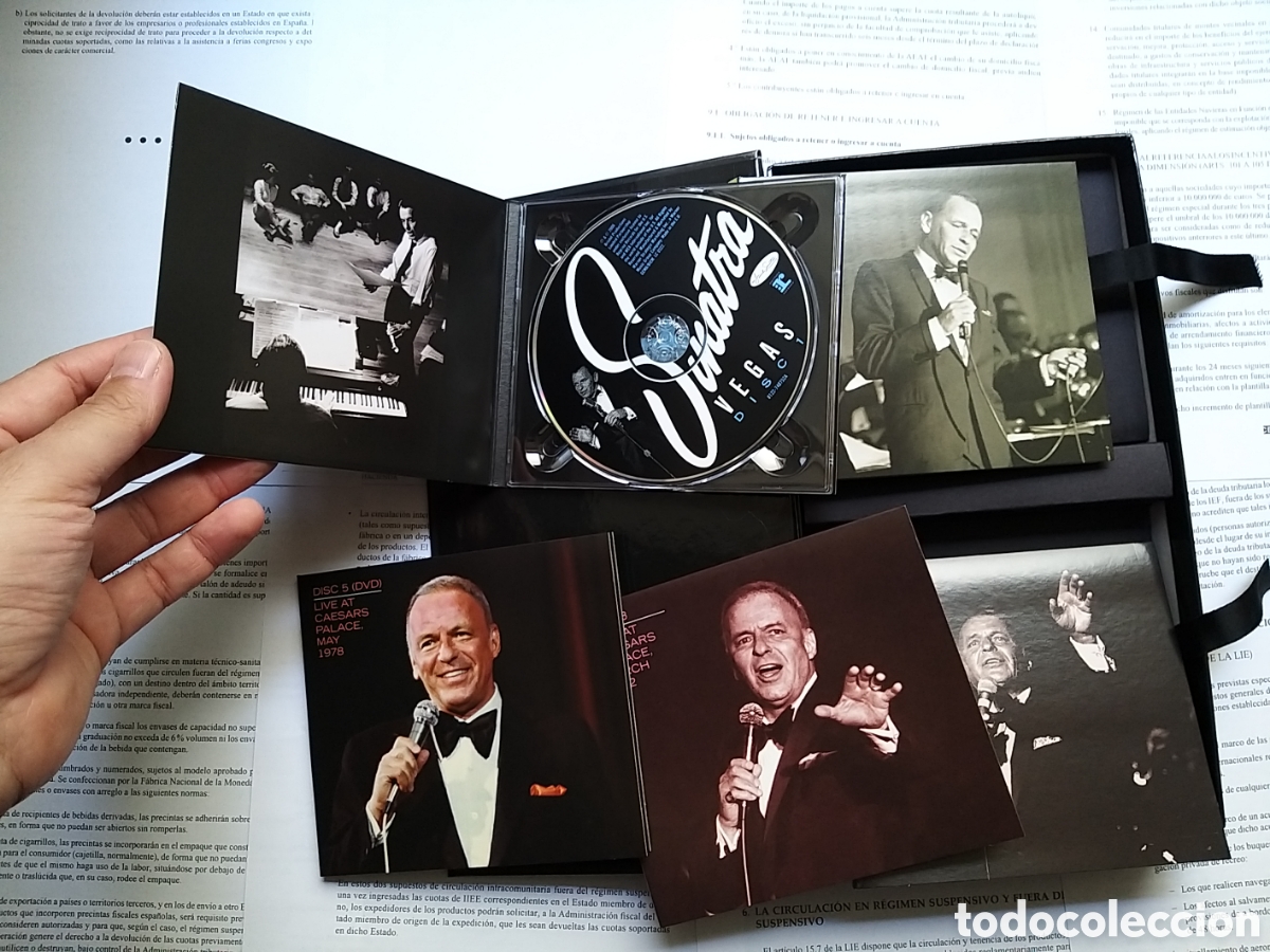 CDs de m&uacute;sica: FRANK SINATRA - VEGAS - 4 CD + 1 DVD BOX SET - Foto 10
