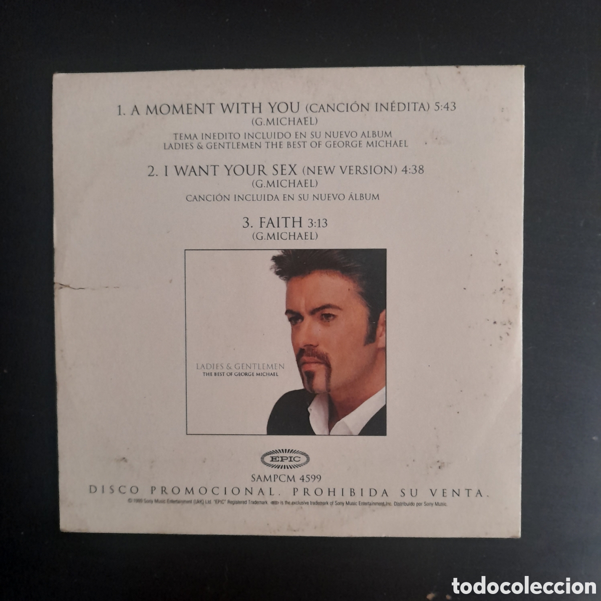 CDs de m&uacute;sica: George Michael &ndash; 99. CD, Promo, Sampler 1999 Espa&ntilde;a - Foto 2