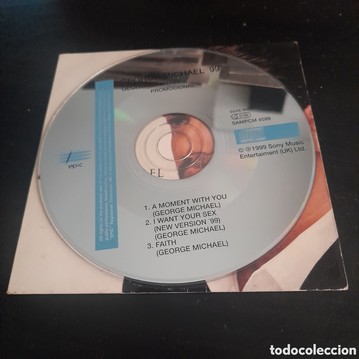 CDs de m&uacute;sica: George Michael &ndash; 99. CD, Promo, Sampler 1999 Espa&ntilde;a - Foto 3