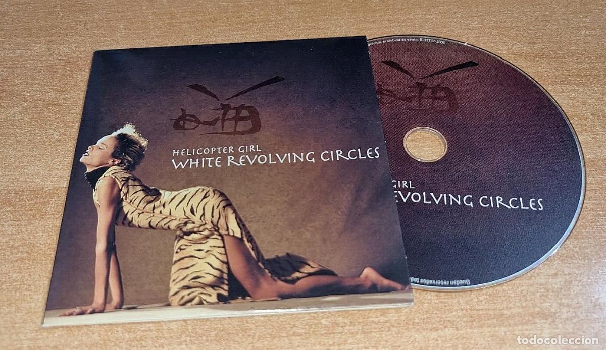 Musik-CDs: HELICOPTER GIRL White revolving circles CD SINGLE PROMO CARTON DEL A&Ntilde;O 2005 ESPA&Ntilde;A CONTIENE 1 TEMA