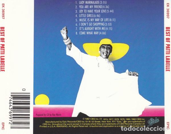 CDs de m&uacute;sica: Patti LaBelle &ndash; Best Of - Foto 2