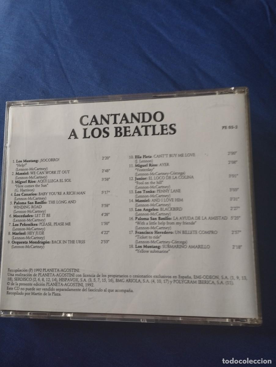 CDs de m&uacute;sica: CD cantando a los Beatles - Foto 3