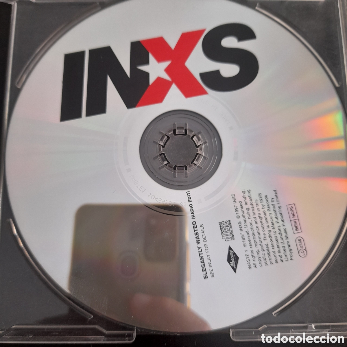 CDs de m&uacute;sica: INXS &ndash; Elegantly Wasted. 1997, UK. CD, Single - Foto 3
