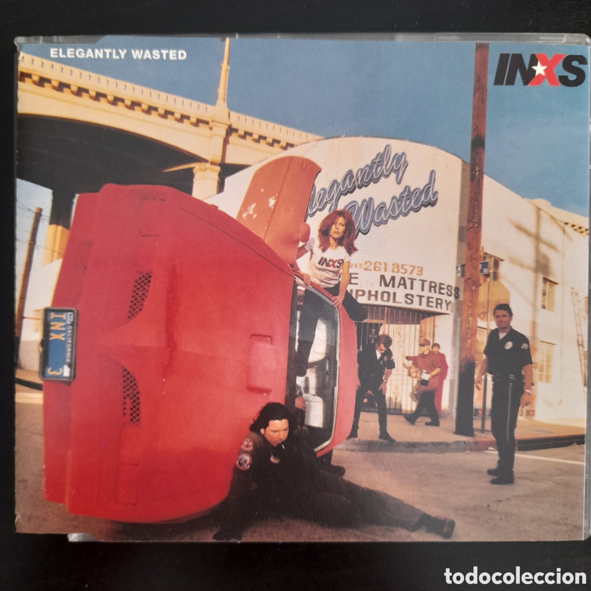 CDs de m&uacute;sica: INXS &ndash; Elegantly Wasted. 1997, UK. CD, Single - Foto 1
