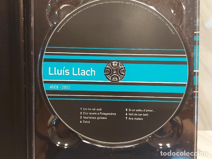 CDs de m&uacute;sica: LLU&Iacute;S LLACH / 15 / JOCS - 2002 / LIBRO-CD / IMPECABLE. - Foto 3