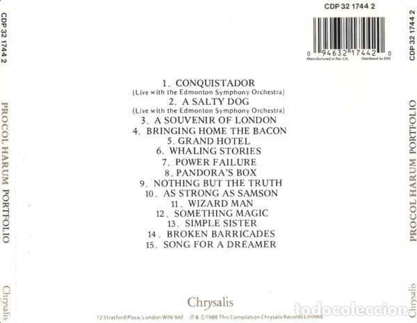 CDs de m&uacute;sica: Procol Harum - Portfolio - Foto 2