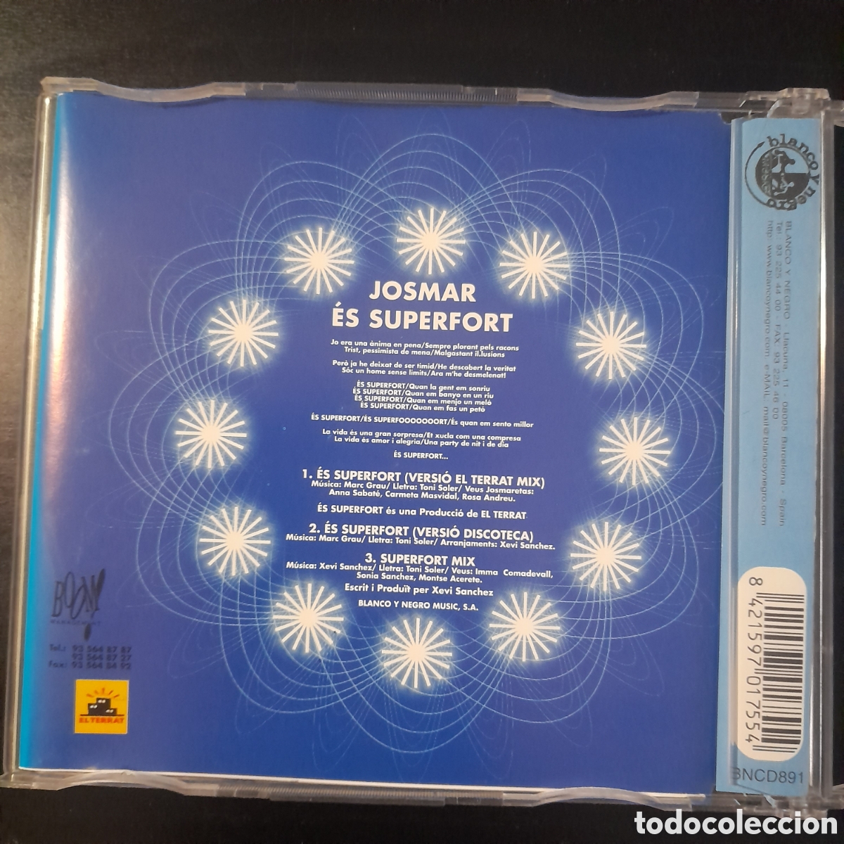 CDs de m&uacute;sica: Josmar &ndash; &Eacute;s Super Fort. CD, Maxi-Single 1998 - Foto 3