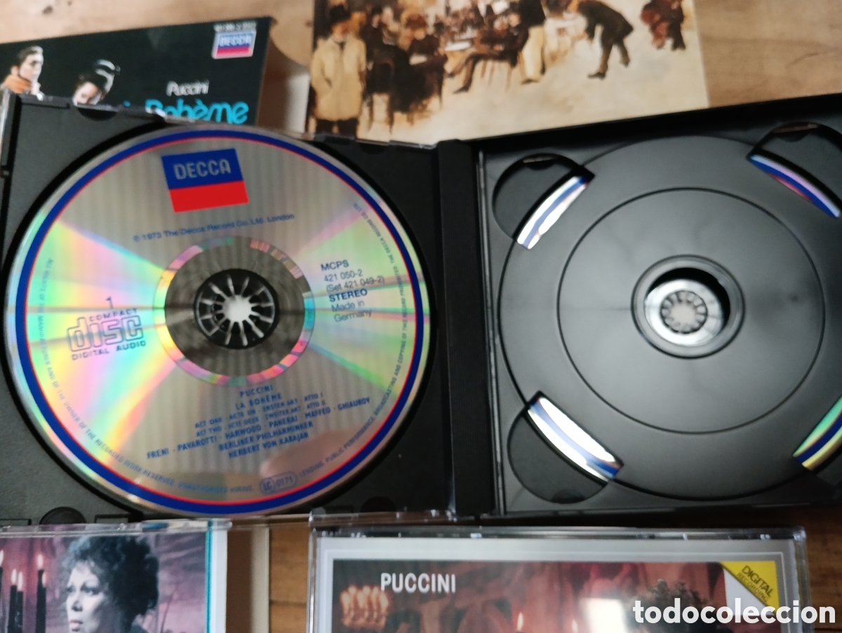 CDs de m&uacute;sica: PUCCINI, TOSCA Y LA BOHEME. - Foto 6