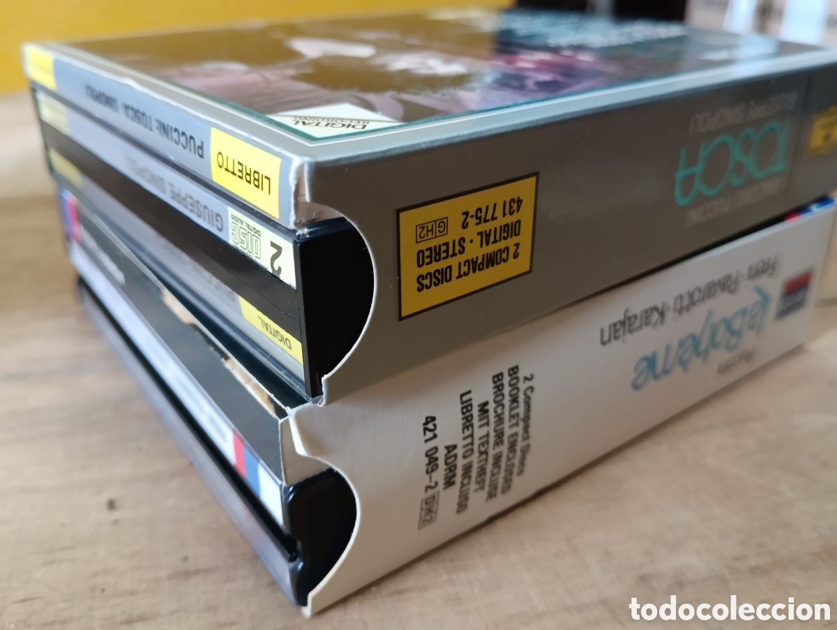 CDs de m&uacute;sica: PUCCINI, TOSCA Y LA BOHEME. - Foto 9