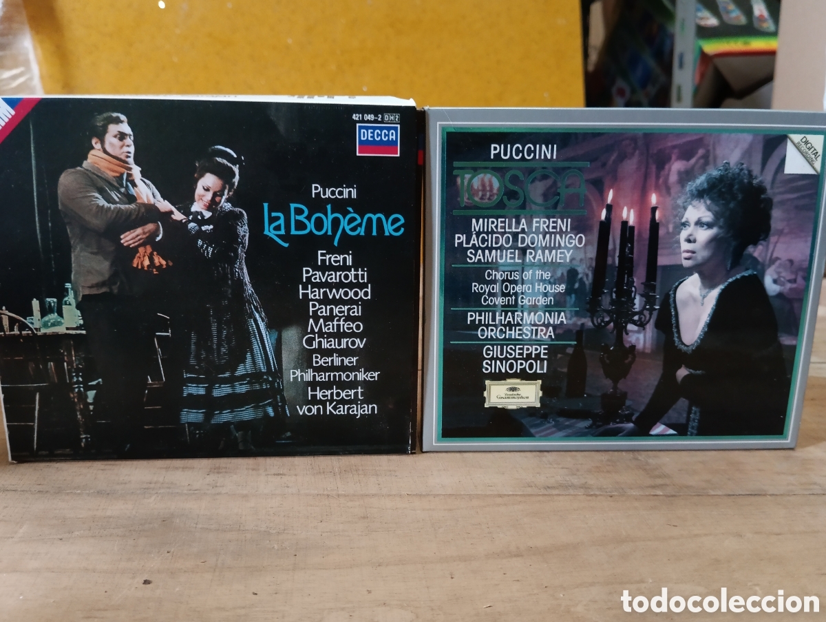 CDs de m&uacute;sica: PUCCINI, TOSCA Y LA BOHEME. - Foto 1