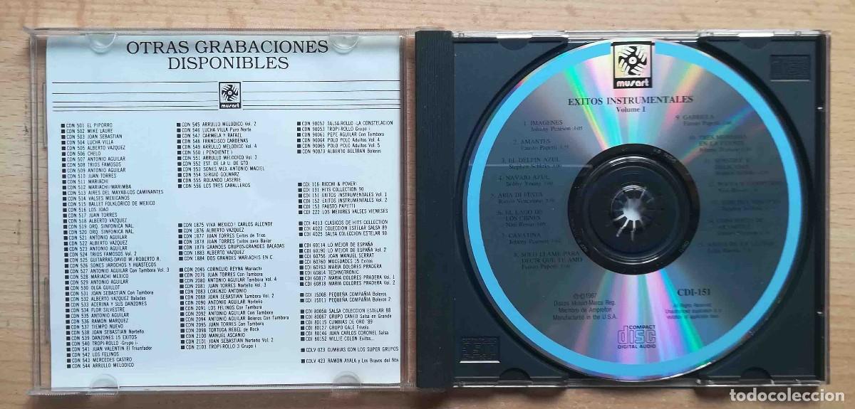 CDs de m&uacute;sica: CD Exitos instrumentales Vol. 1 - Musart 1987 - Foto 2