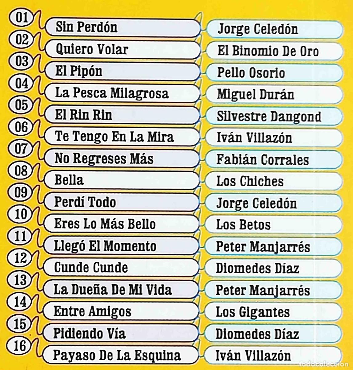 CDs de m&uacute;sica: 3 CD Descarga Vallenata. Grandes &eacute;xitos del momento - Foto 5