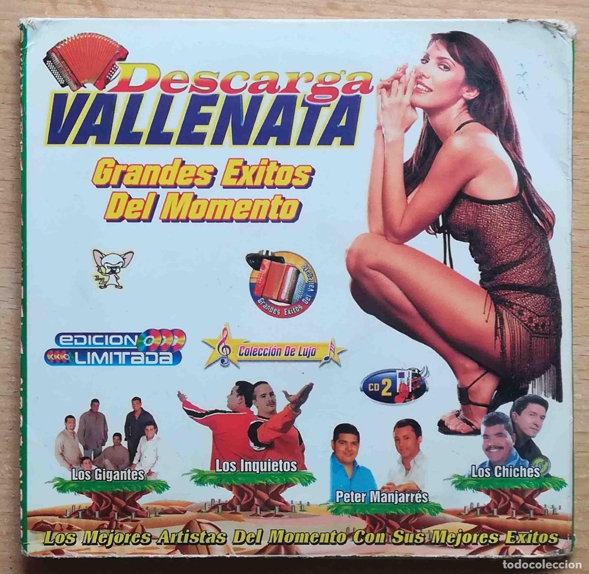 CDs de m&uacute;sica: 3 CD Descarga Vallenata. Grandes &eacute;xitos del momento - Foto 6