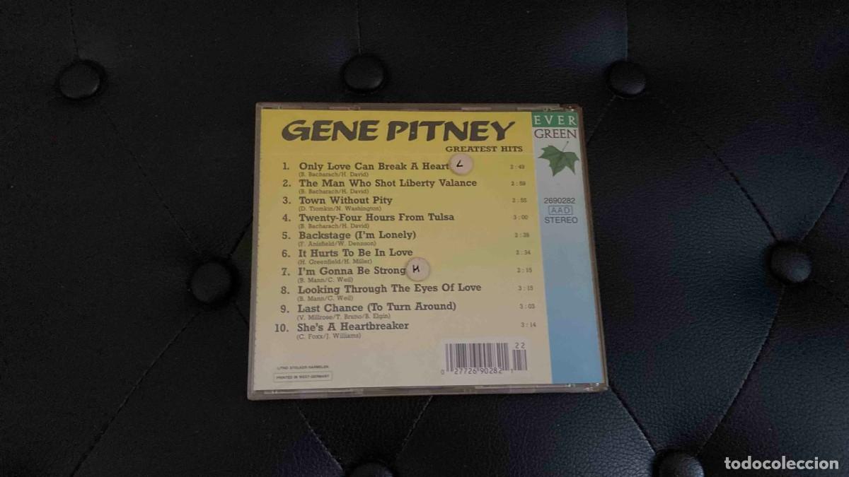 CDs de m&uacute;sica: CD. Gene Pitney. Greatest hits - Foto 2