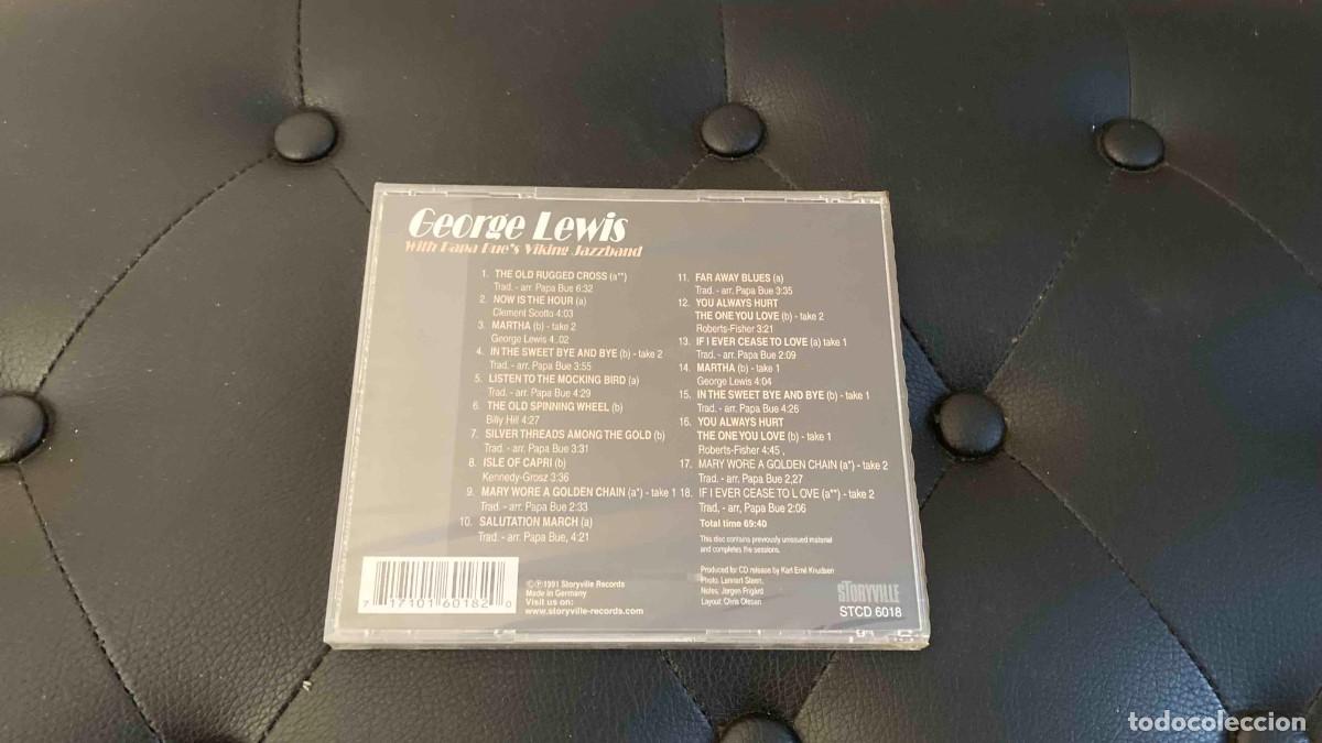 CDs de m&uacute;sica: 2 CDS. George Lewis - Foto 2