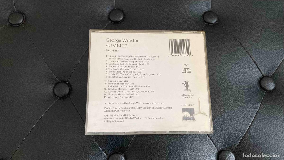 CDs de m&uacute;sica: 2 CDS. George Winston - Foto 2