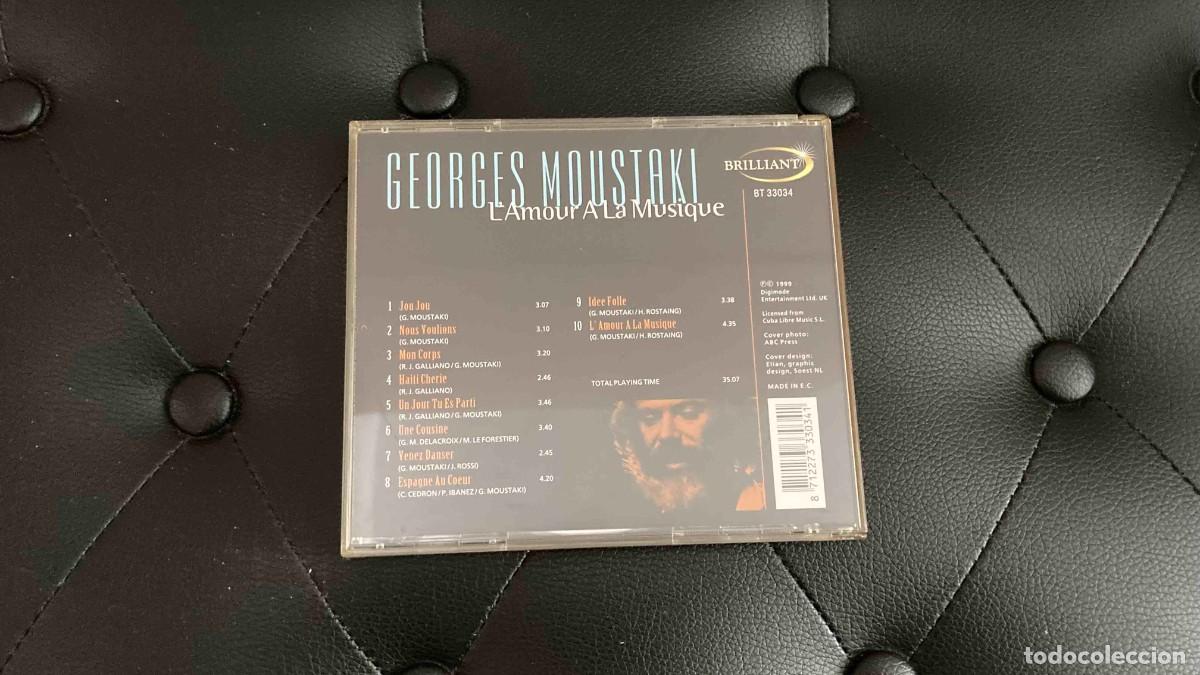 CDs de m&uacute;sica: 3 CDS. Georges Moustaki - Foto 2