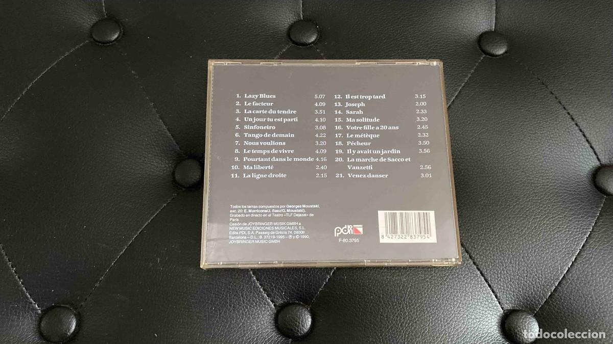 CDs de m&uacute;sica: 3 CDS. Georges Moustaki - Foto 6