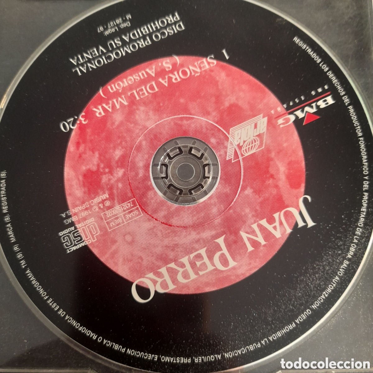 CDs de m&uacute;sica: Juan Perro &ndash; Se&ntilde;ora Del Mar. CD, Single, Promo - Foto 1