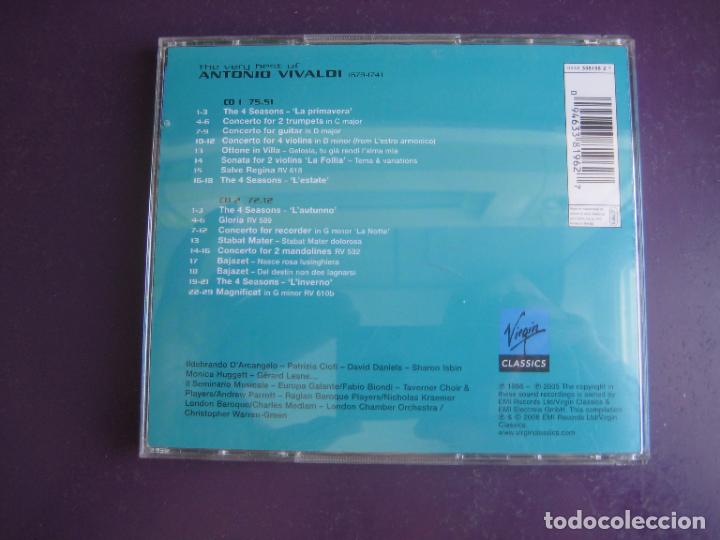 CDs de m&uacute;sica: VIVALDI - GRANDES EXITOS - DOBLE CD VIRGIN 2006 - SIN USO - Foto 2
