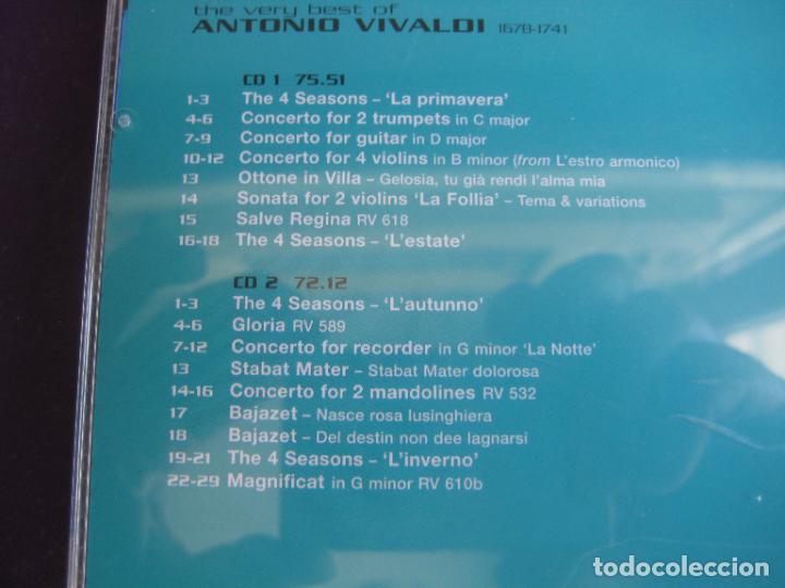 CDs de m&uacute;sica: VIVALDI - GRANDES EXITOS - DOBLE CD VIRGIN 2006 - SIN USO - Foto 3