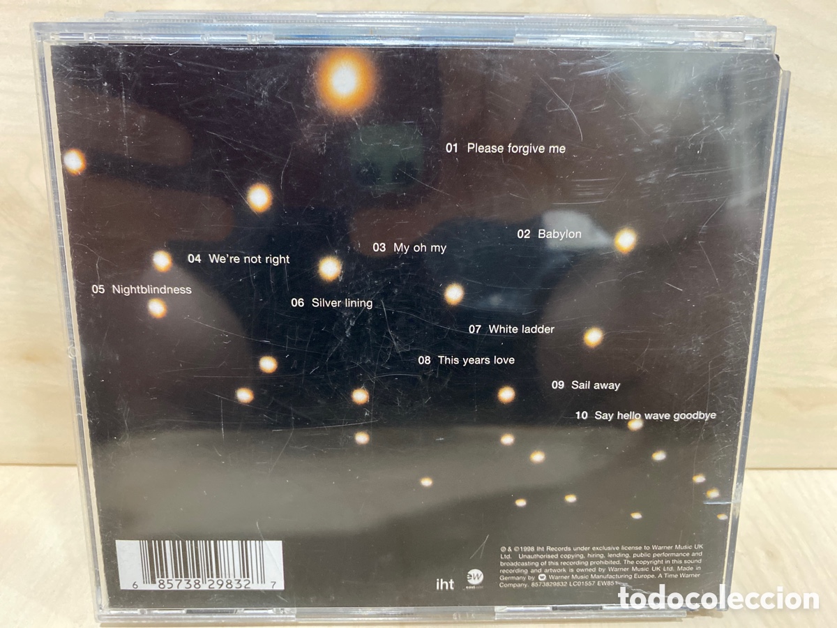 CDs de m&uacute;sica: David Gray - White Ladder (CD, Album) - Foto 2