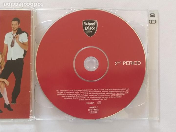 CDs de m&uacute;sica: CD SCHOOL DISCO.COM - 40 ROCK POP DISCO ANTHEMS (2 CDS) (4H) - Foto 4