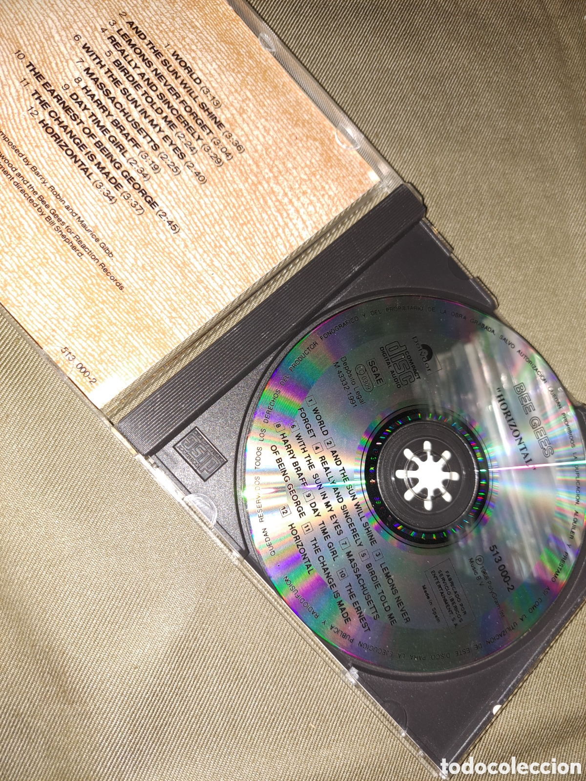 CDs de m&uacute;sica: CD BEE GEES HORIZONTAL - Foto 3