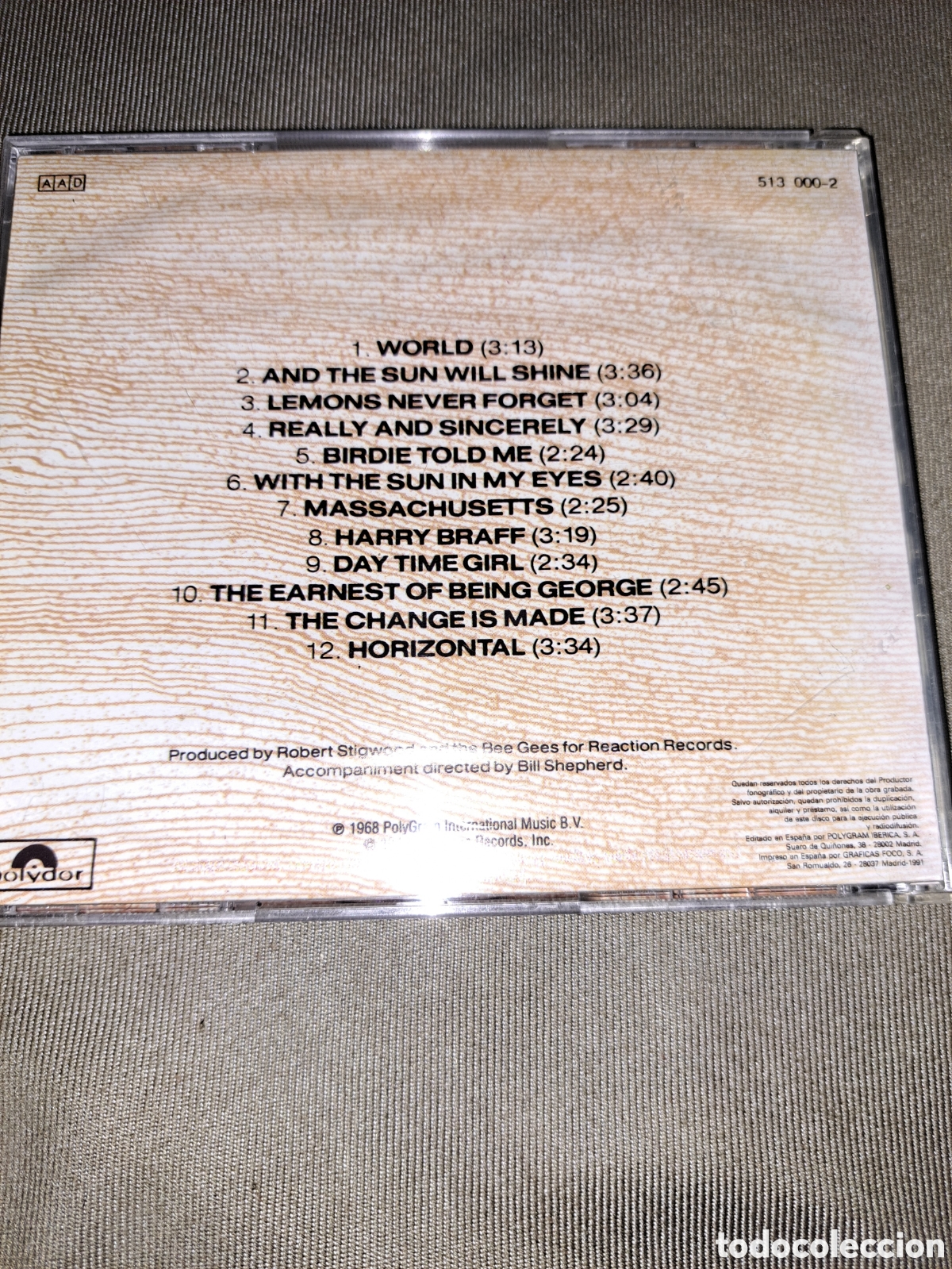 CDs de m&uacute;sica: CD BEE GEES HORIZONTAL - Foto 2