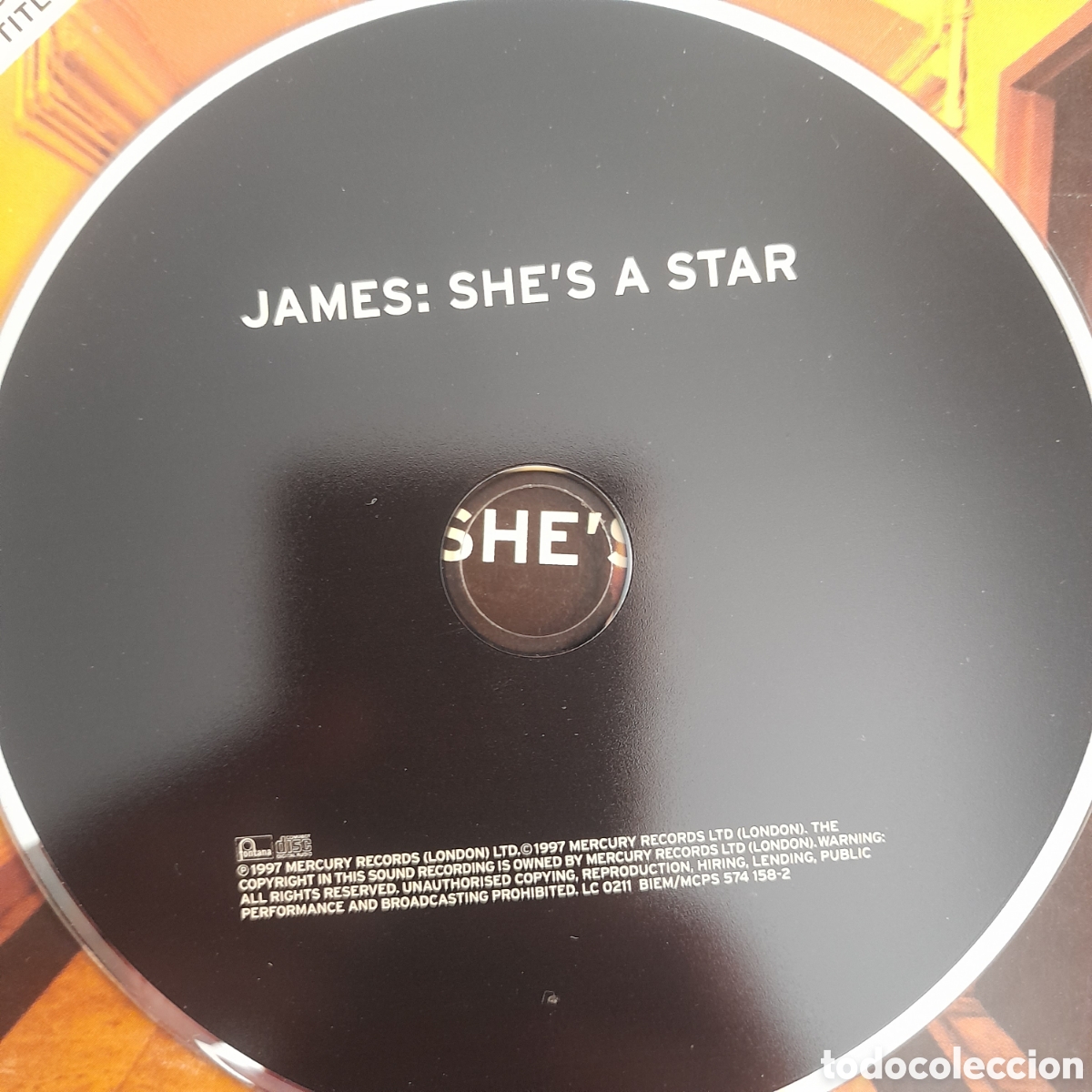 CDs de m&uacute;sica: James &ndash; Shes A Star. CD, Single1997, UK - Foto 3