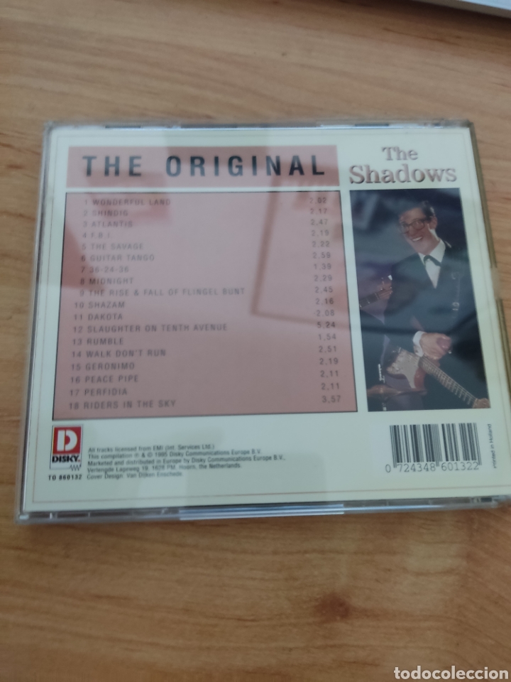 CDs de m&uacute;sica: CD The Shadows &ndash; The Original - Foto 2