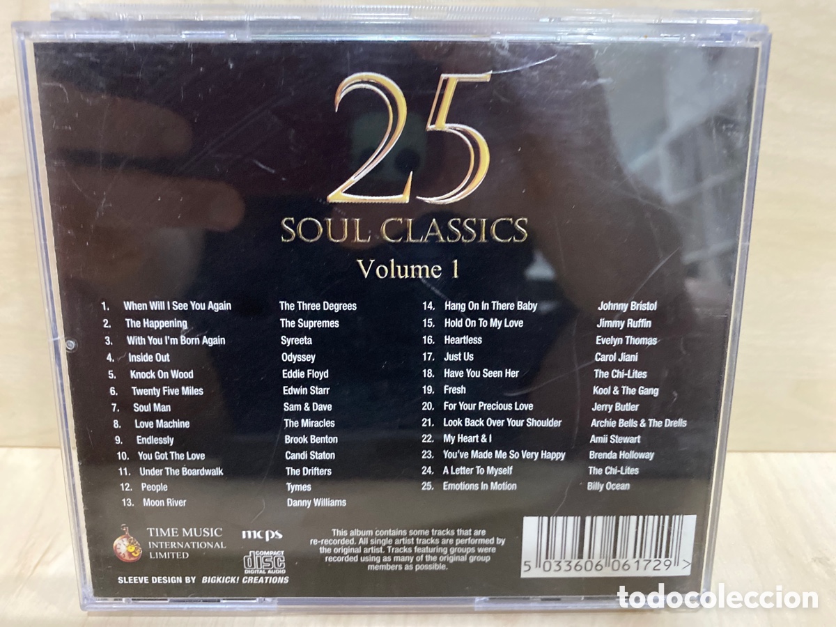 CDs de m&uacute;sica: Various - 25 Soul Classics, Volume 1 (CD, Comp) - Foto 2