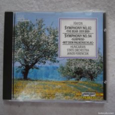CDs de Música: HAYDN / JANOS FERENCSIK - SYMPHONY N.º 82 THE BEAR / SYMPHONY N.º 94 SURPRISE - CD
