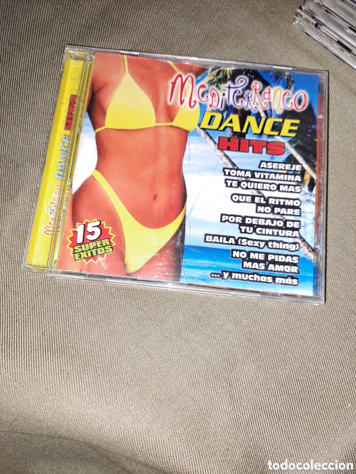 CDs de m&uacute;sica: CD MEDITERR&Aacute;NEO DANCE HITS , 15 SUPER &Eacute;XITOS, 2002 - Foto 1