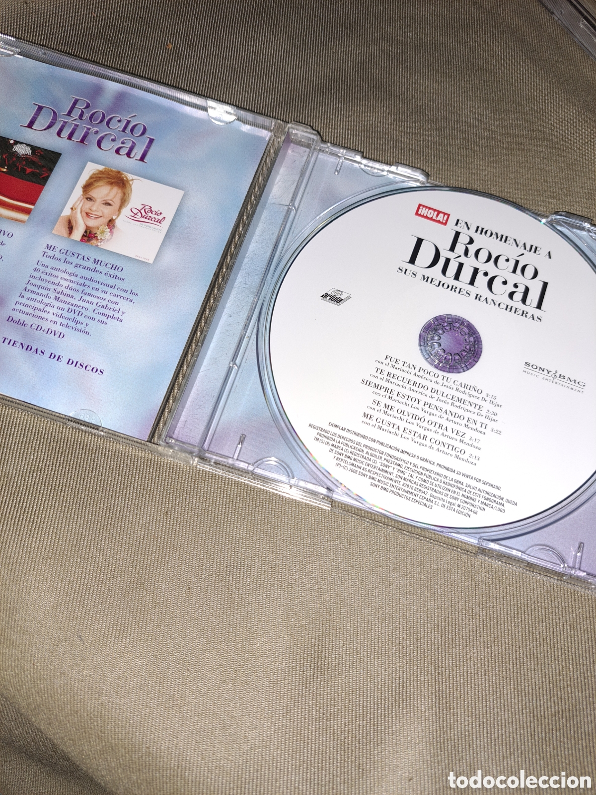 CDs de m&uacute;sica: CD HOMENAJE A ROC&Iacute;O DURCAL - Foto 2