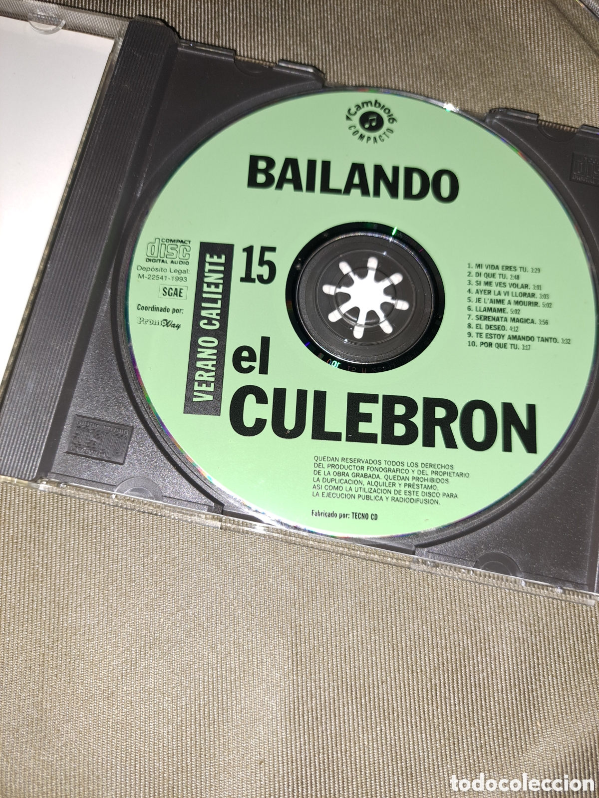 CDs de m&uacute;sica: CD VERANO CALIENTE, BAILANDO EL CULEBRON - Foto 3
